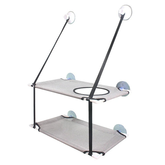 Double-Decker Cat Window Perch